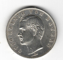 DR+ Deutsches Reich Bayern 1910 Otto König Von Bayern 3 Mark - 2, 3 & 5 Mark Plata