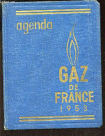 AGENDA DE GAZ DE FRANCE - 1953. - COLLECTIF - 1953 - Agendas Vierges