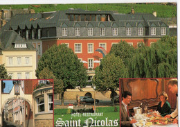 CPM, LUXEMBOURG, Hotel Restaurant SAINT-NICOLAS, REMICH, Jamais Voyagée - Remich