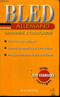 BLED ALLEMAND - GRAMMAIRE ET CONJUGAISON - COLLECTIF - 2003 - Atlas