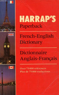 HARRAP'S PAPERBACK, FRENCH-ENGLISH DICTIONARY, DICTIONNAIRE ANGLAIS-FRANCAIS - KNOX HELEN - 1986 - Dictionnaires, Thésaurus