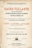 SACHS-VILLATTE ENZYKLOPÄDISCHES FRANZÖSISCH-DEUTSCHES UND DEUTSCH-FRANZÖSISCHES WÖRTERBUCH, ZWEITER TEIL: DEUTSCH-FRANZÖ - Atlas