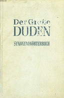 DER GROßE DUDEN, VERGLEICHENDES SYNONYMWÖRTERBUCH - GREBE Paul, MÜLLER Wolfgang - 1964 - Atlas