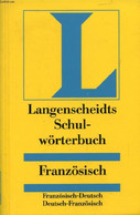 LANGENSCHEIDTS SCHULWÖRTERBUCH FRANZÖSISCH, FRANZÖSISCH-DEUTSCH, DEUTSCH-FRANZÖSISCH - LÖFFLER WOLFGANG, MERCIER MICHEL - Atlas