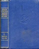 LANGENSCHEIDTS TASCHENWÖRTERBUCH DER FRANZÖSISCHEN UND DEUTSCHEN SPRACHE, ZWEITER TEIL, DEUTSCH-FRANZÖSISCH - WILHELM KU - Atlanti