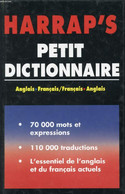 HARRAP'S PETIT, ENGLISH-FRENCH DOCTIONARY, DICTIONNAIRE FRANCAIS-ANGLAIS - JANES MICHAEL - 1995 - Dictionnaires, Thésaurus