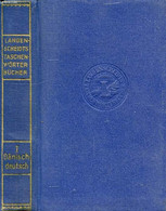 LANGENSCHEIDTS TASCHENWÖRTERBUCH DER DÄNISCHEN UND DEUTSCHEN SPRACHE, ERSTER TEIL, DÄNISCH-DEUTSCH - HENNINGSEN Henning - Atlas