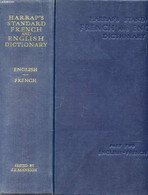 HARRAP'S STANDARD FRENCH AND ENGLISH DICTIONARY, PART TWO, ENGLISH-FRENCH - MANSION J. E. & ALII - 1963 - Wörterbücher