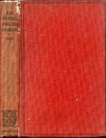 THE REVISED ENGLISH GRAMMAR, A NEW EDITION OF THE ELEMENTS OF ENGLISH GRAMMAR - WEST ALFRED S. - 1926 - Inglés/Gramática