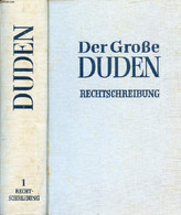 DER GROßE DUDEN, 1, RECHTSCHREIBUNG DER DEUTSCHEN SPRACHE UND DER FREMDWÖRTER - GREBE Paul - 1961 - Atlanti