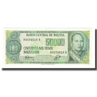 Billet, Bolivie, 50,000 Pesos Bolivianos, 1984, 1984-06-05, KM:170a, SPL - Bolivien