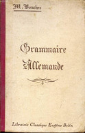 GRAMMAIRE ALLEMANDE - BOUCHEZ M. - 1942 - Atlanten