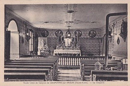 CRAPONNE SUR ARZON                     ECOLE LIBRE DE GARCONS.                  LA CHAPELLE - Craponne Sur Arzon