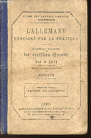 L'ALLEMAND ENSEIGNE PAR LA PRATIQUE - COURS ELEMENTAIRE GRAMMAIRE - LEVY M. / COURTIN M. - 1877 - Atlas
