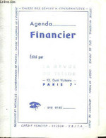 AGENDA FINANCIER 1967 - COLLECTIF - 1967 - Blanco Agenda