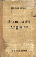 GRAMMAIRE ANGLAISE - GIBB, ROULIER, STRYIENSKI - 1923 - Englische Grammatik