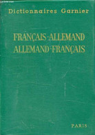 DICTIONNAIRE FRANCAIS-ALLEMAND ET ALLEMAND-FRANCAIS - ROTTECK K., KISTER G. - 1959 - Atlanti