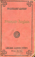NOUVEAU VOCABULAIRE FRANCAIS-ANGLAIS - Mc LAUGHLIN J. - 1917 - Wörterbücher