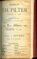 AGENDA DE LA MAISON TH. PILTER, Fondée En 1864 . ANNEE 1922. - MAISON TH. PILTER - 1922 - Blank Diaries