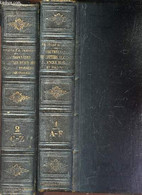 DICTIONNAIRE GENERAL DES LETTRES, DES BEAUX-ARTS ET DES SCIENCES MORALES ET POLITIQUES. EN 2 VOLUMES TOMES 1 + 2 : De A - Encyclopédies