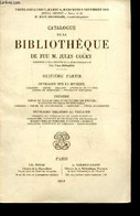 CATALOGUE DE LA BIBLIOTHEQUE DE FEU DE M. JULES COÜET - HUITIEME PARTIE - OUVRAGES SUR LA MUSIQUE - THEATRE - OUVRAGES R - Agende & Calendari