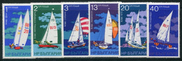 BULGARIA 1973 Sailing Sports Perforated MNH / **.  Michel 2288-93 - Ungebraucht