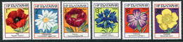 BULGARIA 1973 Flowers MNH / **.  Michel 2234-39 - Neufs