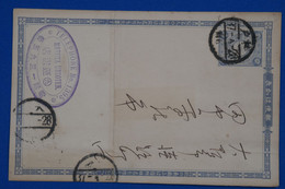 N16 JAPON BELLE CARTE 1928 VOYAGEE + AFFRANCHISSEMENT INTERESSANT - Lettres & Documents