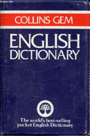COLLINS GEM ENGLISH DICTIONARY - COLLECTIF - 0 - Wörterbücher