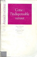 CORSE: L'INSDISPENSABLE SURSAUT - N°1077 - GLAVANY JEAN / CHRISTIAN PAUL - 1998 - Corse