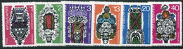 BULGARIA 1973 Traditional Masks MNH / **.  Michel  2222-27 - Nuevos