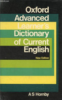 OXFORD ADVANCED LEARNER'S DICTIONARY OF CURRENT ENGLISH - HORNBY A. S., COWIE A. P., WINDSOR LEWIS J. - 1974 - Diccionarios