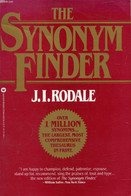THE SYNONYM FINDER - RODALE J. I., URDANG L., LaROCHE N. - 1978 - Dizionari, Thesaurus