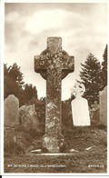 REAL PHOTOGRAPHIC POSTCARD - ST. KEVIN'S CROSS - GLENDALOUGH  - CO. WICKLOW - Wicklow