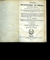 Nouveau Dictionnaire De Poche Français-anglais Et Anglais-français - NUGENT Th. - 1827 - Wörterbücher