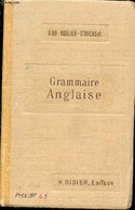 Grammaire Anglaise - GIBB-ROULIER-STRYENSKI - 1918 - English Language/ Grammar