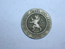 BELGICA 10 CENTIMOS 1863 (8995) - 10 Cents