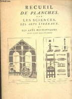 Recueil De Planches Sur Les Sciences, Les Arts Libéraux Et Les Arts Méchaniques Avec Leur Explication - Collectif - 0 - Encyclopédies