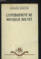 L'enterrement De Monsieur Bouvet - Simenon Georges - 1950 - Simenon