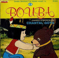 Disque 45t // Bouba - Bande Originale Du Dessin Animé - Chantal Goya - 1981 - 45 Rpm - Maxi-Singles