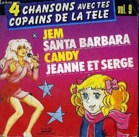 Disque 45t // 4 Chansons Avec Tes Copains De La Télé - Vol. 9 - Non Renseigné - 0 - 45 Rpm - Maxi-Singles