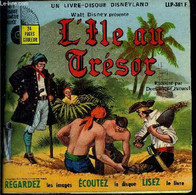 Livre-Disque 45t // L'île Au Trésor - Walt Disney / Robert Louis Stevenson - 0 - 45 Rpm - Maxi-Singles