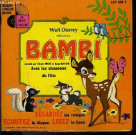 Livre-Disque 45t // Bambi - Walt Disney / - 1967 - 45 Rpm - Maxi-Singles