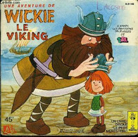 Livre-disque 45t // Une Aventure De Wickie Le Viking - Runer Jonsson - 1979 - 45 Rpm - Maxi-Singles