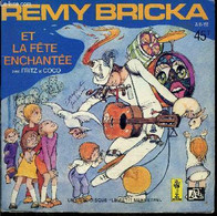 Livre-disque 45t // Remy Bricka Et La Fête Enchantée - Remy Bricka - 1977 - 45 Rpm - Maxi-Singles