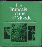 Le Français Dans Le Monde N° 92 - Le Credif En 1972 Par Michel Dabene, Structures Syntaxiques Et Enseignement Des Mathém - Atlanti