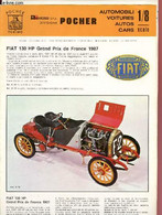 Catalogue De Voitures Miniatures - Pocher - Torino (automobili, Voitures, Autos, Cars 1/8 Scale) : Fiat 130 HP Grand Pri - Modélisme