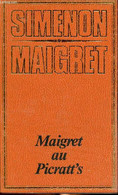 Maigret Au Picratt's Collection Simenon Maigret - Simenon Georges - 1974 - Simenon