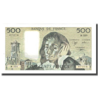 France, 500 Francs, Pascal, 1990, BRUNEEL, BONARDIN, VIGIER, 1990-09-06, NEUF - 500 F 1968-1993 ''Pascal''