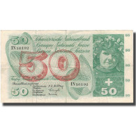 Billet, Suisse, 50 Franken, 1955, 1955-07-07, KM:47a, TB+ - Suisse